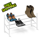 Honey-Can-Do 2-Tier Expandable Shoe Rack