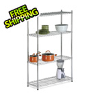 Honey Can Do 4-Tier 60" Storage Shelving Unit