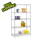 Honey Can Do 5-Tier 72" Industrial Shelving Unit