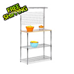 Honey Can Do Work Table with Wire Rack