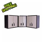 Geneva Mojave Corner Cabinet Set