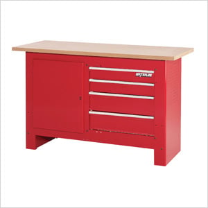 4-Drawer Heavy-Duty Workbench