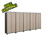 Coleman 5 x 18-Gauge Taupe Storage Lockers