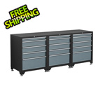 Coleman 3 x 18-Gauge Grey 5-Drawer Base Cabinet