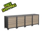 Coleman 4 x 18-Gauge Taupe 5-Drawer Base Cabinet