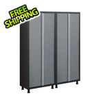 Coleman 2 x 24-Gauge Grey Garage Locker Cabinets