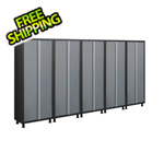 Coleman 5 x 24-Gauge Grey Garage Locker Cabinets