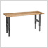 Height Adjustable 6' Maple Workbench