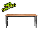 Gladiator Height Adjustable 8' Maple Workbench