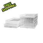 Trinity 46.5 Quart Collapsible Crate (3-Pack)