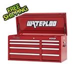 Waterloo 41-Inch 8-Drawer Tool Chest with Drawer Liners