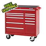 Waterloo 41-Inch 11-Drawer Tool Cabinet with Drawer Liners and Upgraded Casters