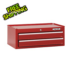Waterloo 26-Inch Red 6-Drawer Intermediate Tool Chest with Drawer Liners