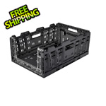 Polymer Logistics X-Large Folding Crate with Cut Out Wall