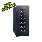 Sunpentown 12-Bottle Thermo-Electric Slim Wine Cooler with Heating