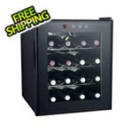 Sunpentown 16-Bottle Thermo-Electric Wine Cooler with Heating