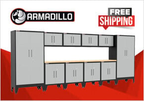 Armadillo Garage Cabinets