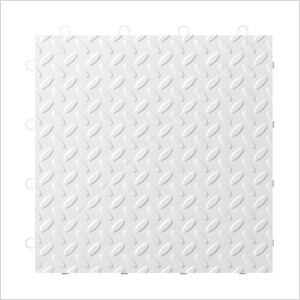 White Tile Flooring (24-pack)