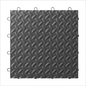 Charcoal Tile Flooring (48-Pack)