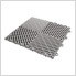 Silver Drain Tile Flooring (4-Pack)