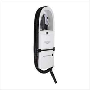 GH-120 White Wall Mounted Garage Vacuum (Plug-In)
