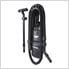 GF-120 Black In-Wall Garage Vacuum (Hard-Wired)