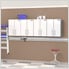 2 Door Wall Cabinet  in Starfire Pearl