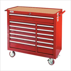 13-Drawer Superwide Tool Cabinet on Casters