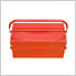 5-Tray Cantilever Metal Toolbox (Red)