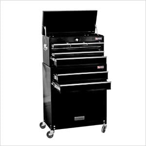 8-Drawer Roller Cabinet Tool Chest (Black)
