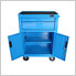2-Drawer Roller Cabinet with Peg Board