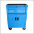 2-Drawer Roller Cabinet with Peg Board