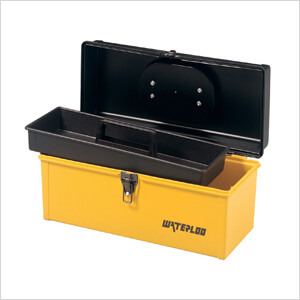 Waterloo Hp1331 Portable Plastic Toolbox Yellow Tool Box