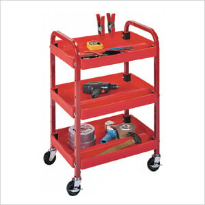 Red Utility Cart