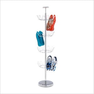 4 Tier Chrome Shoe Tree
