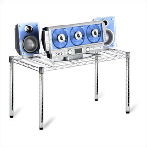 Commercial Chrome Wire Table