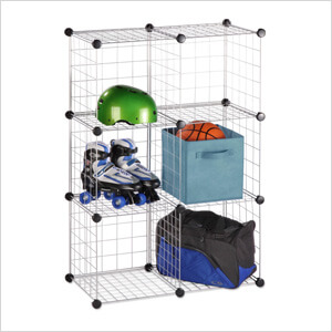 Metal Mesh Storage Bin