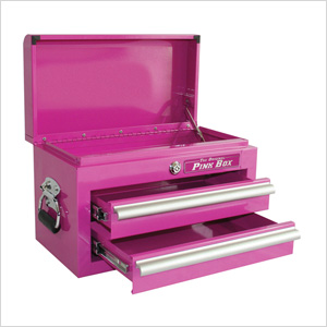 18" 2-Drawer Tool Chest in Pink