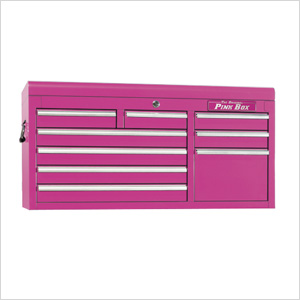 41" 9-Drawer Tool Chest in Pink