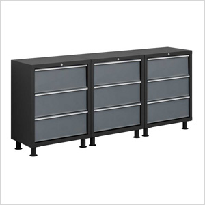 Coleman 77303 Grey Garage Drawers Coleman Base Cabinet