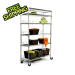 Trinity EcoStorage 6-Tier NSF Wire Shelving Rack