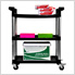 3-Tier Utility Cart