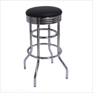 Chrome Swivel Barstool