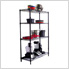 4-Tier Bronze Shelving Rack