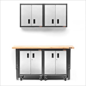 7-Piece RTA Garage Cabinet Set