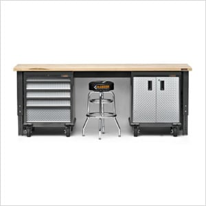 Premier 4-Piece Garage Cabinet Set