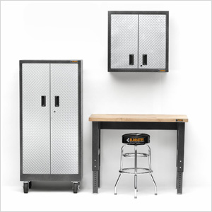 Premier 4-Piece Garage Cabinet Set