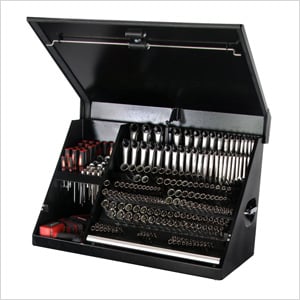 36-Inch Black Portable Toolbox (Weather Resistant)