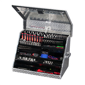 26-Inch Aluminum Portable Toolbox (Weather Resistant)