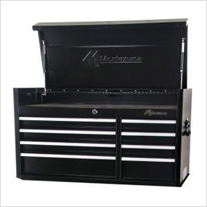 41-Inch 8-Drawer Top Chest Toolbox (Black)